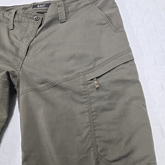 5.11 Tactical Women's Apex Cargo Pants Ranger Green Sz 14 Hiking Outdoor 64446 - Picture 4 of 14